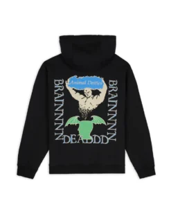 ANIMAL DEITIES HOODIE - BLACK