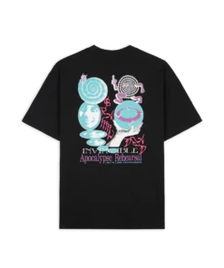 BRAIN DEAD X INVINCIBLE APOCALYPSE T-SHIRT - BLACK