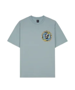 BRAIN DEAD X JEFF GOLDBLUM CA TOUR T-SHIRT - WASHED BLUE GREY