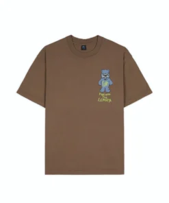 BRAIN DEAD X KORN FOLLOW THE LEADER T-SHIRT - MOCHA