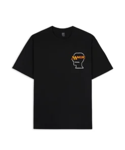 BRAIN DEAD X MAGIC_ THE GATHERING LOGO TEE - BLACK