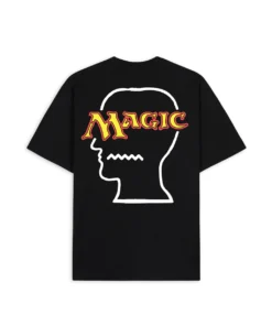 BRAIN DEAD X MAGIC_ THE GATHERING LOGO TEE - BLACK