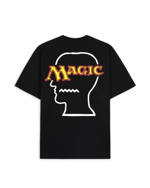 BRAIN DEAD X MAGIC_ THE GATHERING LOGO TEE - BLACK