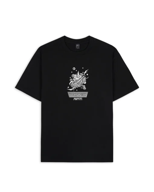 BRAIN DEAD X MAGIC_ THE GATHERING MANA WIZARD T-SHIRT - BLACK