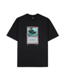 BRAIN DEAD X MAGIC_ THE GATHERING THE ISLAND T-SHIRT - BLACK