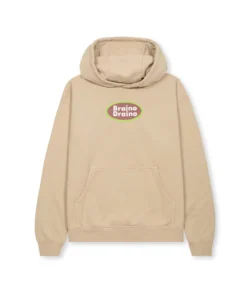 BRAINO DRAINO HOODIE - TAN