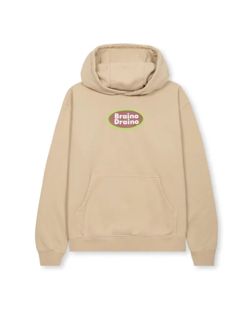 BRAINO DRAINO HOODIE - TAN