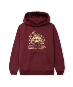 CONSTANTINE THE WIZARD HOODED SWEATSHIRT - MAROON