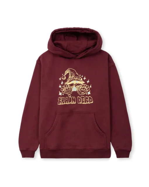 CONSTANTINE THE WIZARD HOODED SWEATSHIRT - MAROON