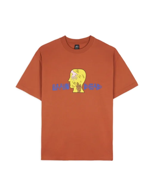 HANDHELD T-SHIRT- LIGHT BROWN