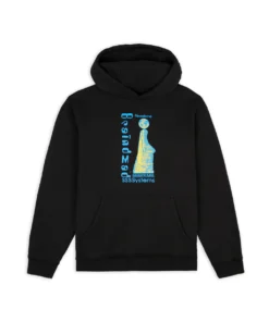 HARDWARE SYSTEMS HOODED SWEATSHIRT - BLACK