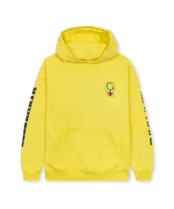 HEATWAVE HOODED SWEATSHIRT - YELLOW