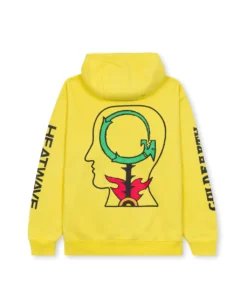 HEATWAVE HOODED SWEATSHIRT - YELLOW