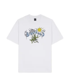 LIZARD MAN T-SHIRT - WHITE