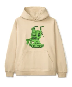 MEDIA WORKS HOODIE - NATURAL