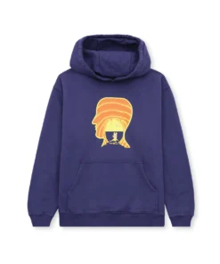 TONGUE DEMON HOODIE - NAVY