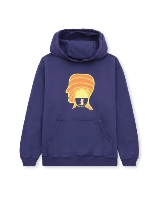 TONGUE DEMON HOODIE - NAVY