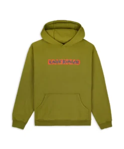 WARN END AESTHETICS HOODIE - MOSS