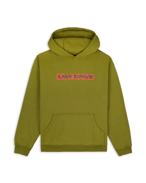 WARN END AESTHETICS HOODIE - MOSS