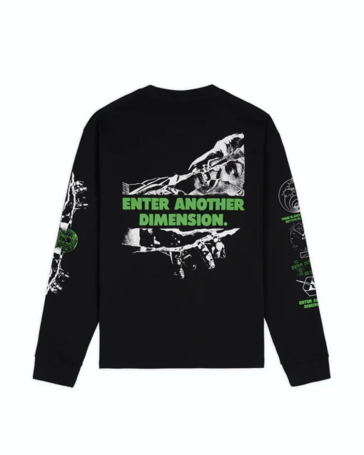 ALTERNATE DIMENSION LONG SLEEVE - BLACK