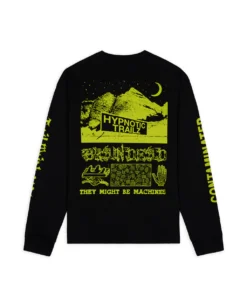 BRAIN DEAD X RAPHA TRAIL GHOUL LONG SLEEVE - BLACK