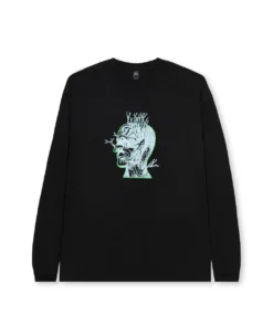 BRAIN ROOTS LONG SLEEVE - BLACK